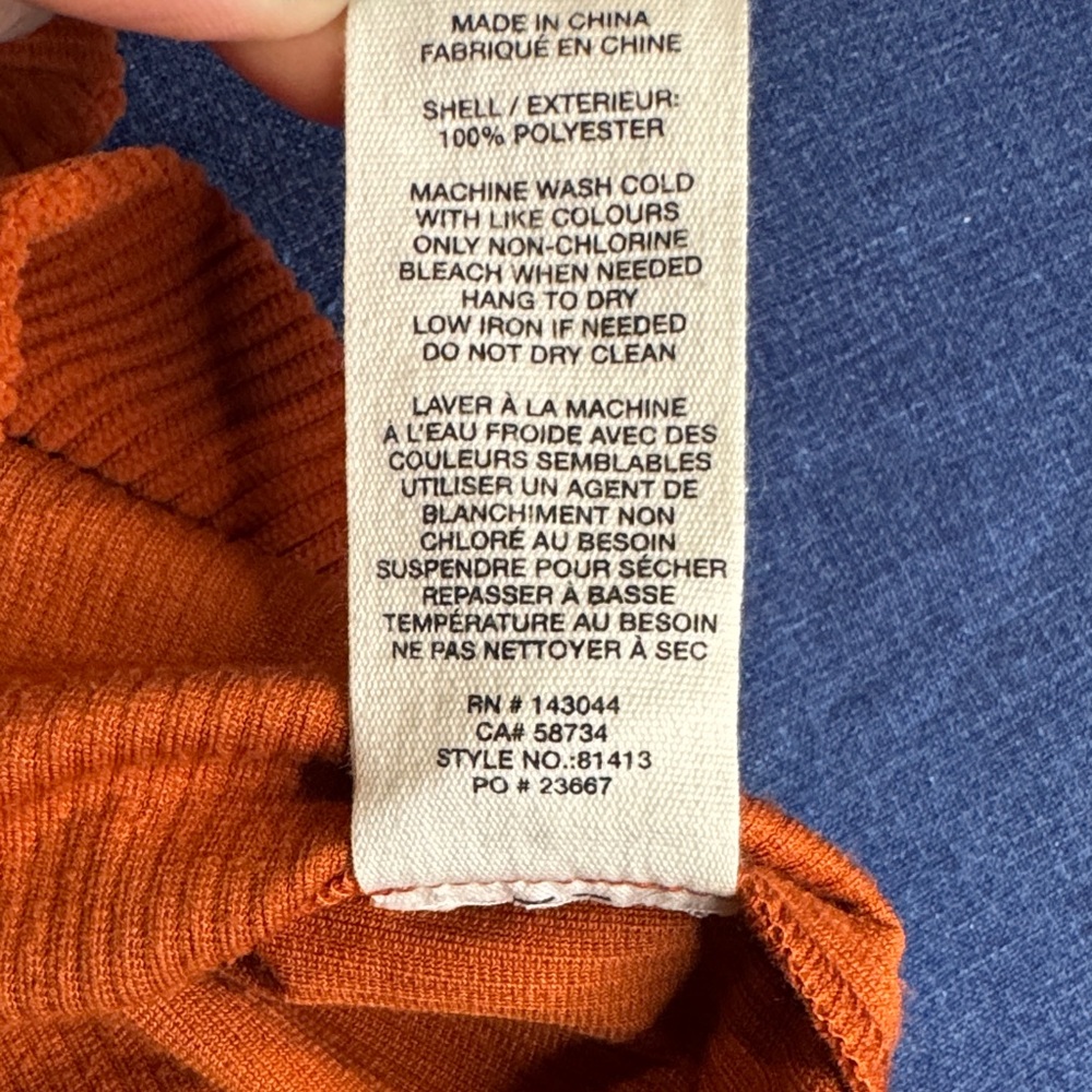 Avec Les Filles from Nordstroms Rust Corduroy Shacket - Picture 3 of 6
